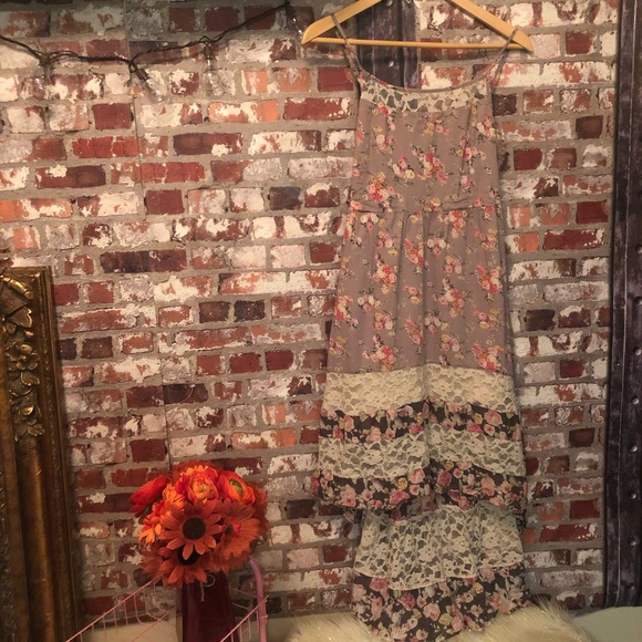 American Rag Dresses & Skirts - American Rag Boho High Low Lace Peasant Dress